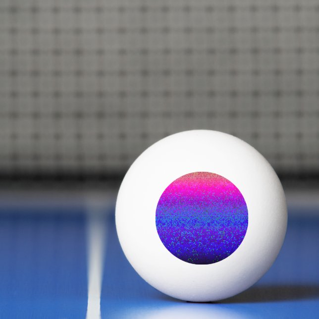Ping Pong Glitter Star-damm Pingisboll (Netto)