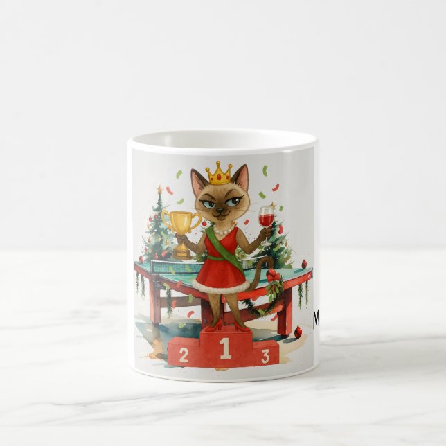 Ping Pong-jultemat Kaffemugg (Center)