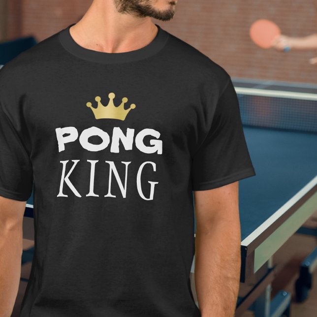 PING PONG KONUNG Guld Krona T Shirt (Skapare uppladdad)