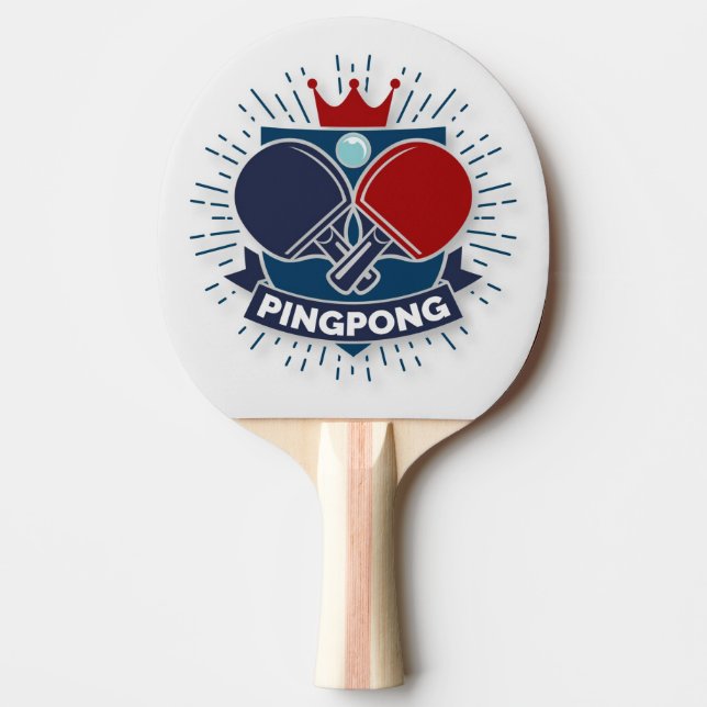 Ping Pong Kung Ping Pong Paddle Pingisracket (Framsidan)