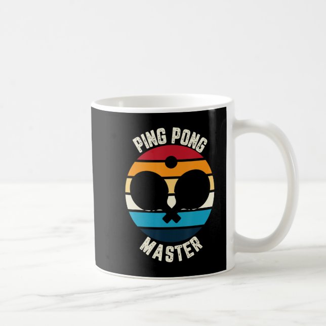 Ping Pong Master Bord Tennis Kaffemugg (Höger)