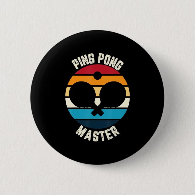 Ping Pong Master Bord Tennis Knapp (Framsida)