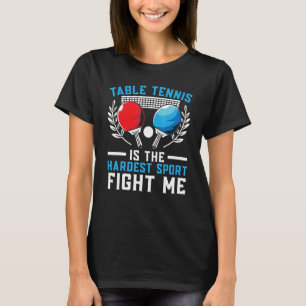 Ping Pong Master Bord Tennis Player Paddle Sport T Shirt