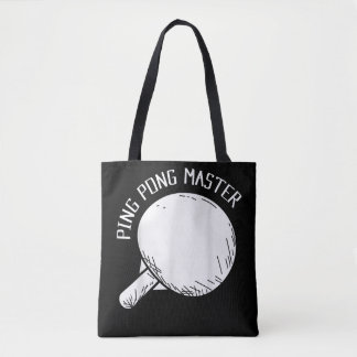 Ping Pong Master Funny Say Bord Tennis Tygkasse