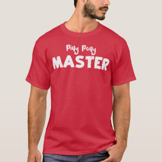 Ping Pong Master Sport T Shirt