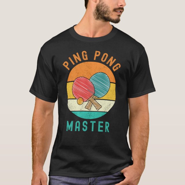 Ping Pong Master T Shirt (Framsida)