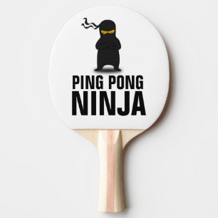 PING PONG NINJA FUNNY PADDLES PINGISRACKET