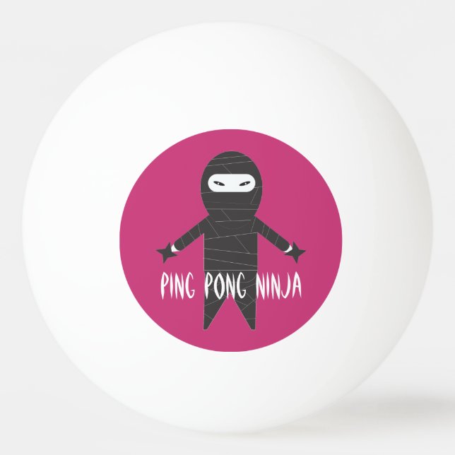 Ping Pong Ninja - PingPong bollar (Framsidan)