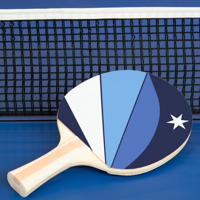 Ping pong-paddel med Flagga av Columbia, SC Pingisracket (Insitu)