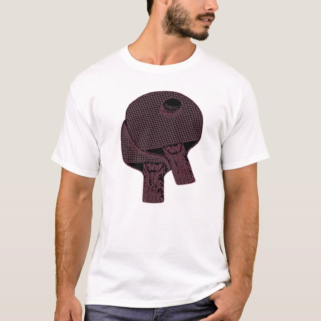 PING PONG PADDLAR TEE SHIRT (Framsida)