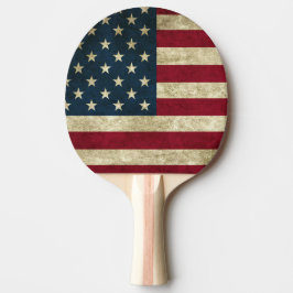 Ping Pong Paddle/American Flagga Pingisracket