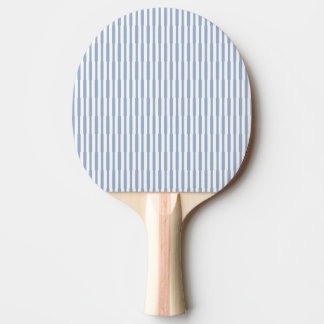 Ping Pong Paddle Blue & White Stripe Square Pingisracket