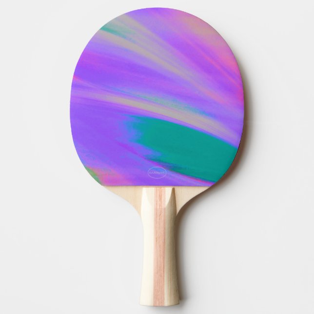 Ping-Pong Paddle - Färg Wave Lila - HAMbyWG Pingisracket (Framsidan)
