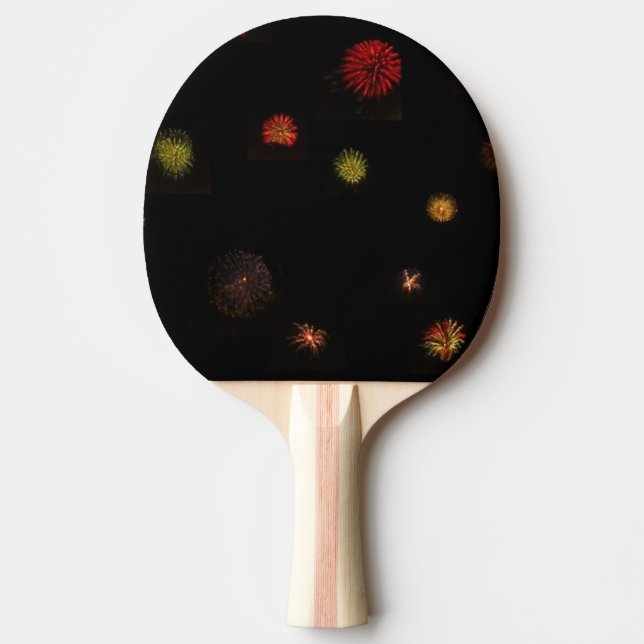 Ping Pong Paddle - Fireworks Explosions Pingisracket (Framsidan)