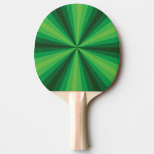 Ping Pong Paddle för optisk Illusion Grönt Pingisracket