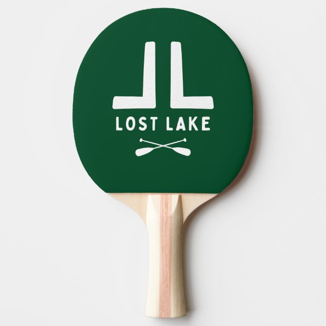 Ping Pong Paddle, Fullt Print Back Pingisracket (Framsidan)