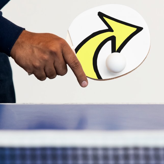 Ping Pong Paddle Gult Pil Pingisracket (Insitu)