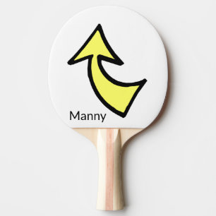 Ping Pong Paddle Gult Pil Pingisracket
