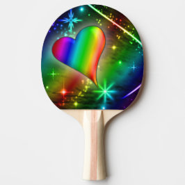 Ping Pong Paddle/Hearts Pingisracket