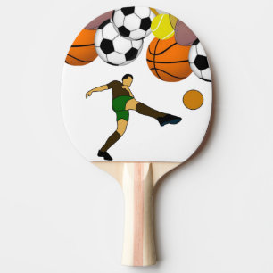 Ping Pong Paddle-idrottare Pingisracket