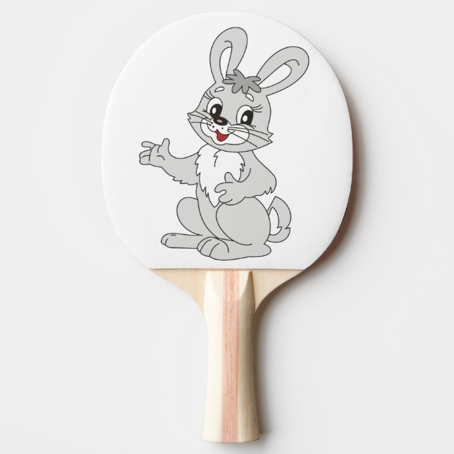 Ping Pong Paddle. Kanin. Pingisracket (Framsidan)