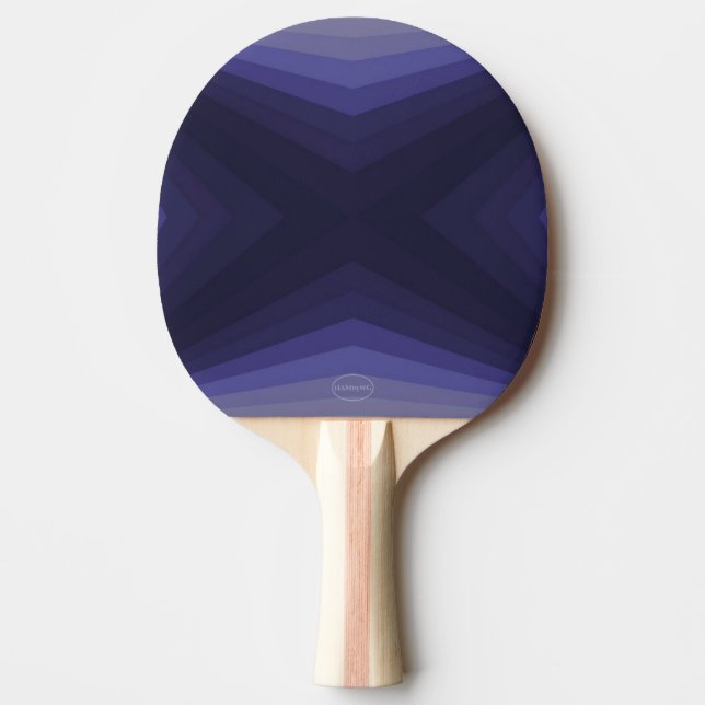 Ping-Pong Paddle - Lila Gradient - HAMbyWG Pingisracket (Framsidan)