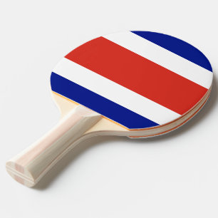 Ping pong paddle med Costa Ricas Flagga Pingisracket
