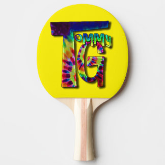 Ping Pong Paddle med din favoritmusikerlogotyp Pingisracket