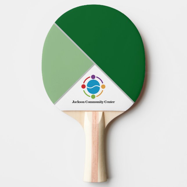 Ping Pong Paddle med din Logotyp Pingisracket (Framsidan)
