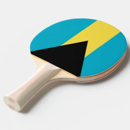 Ping pong paddle med Flagga av Bahamas Pingisracket