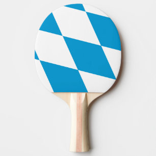 Ping pong paddle med Flagga av Bayern Pingisracket