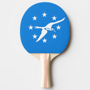 Ping pong paddle med Flagga av Corpus Christi Pingisracket