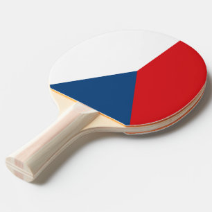 Ping pong paddle med Flagga av Czechia Pingisracket
