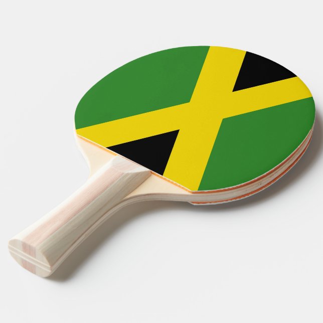 Ping pong paddle med Flagga av Jamaica Pingisracket (Frontvinkel)
