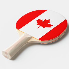 Ping pong paddle med Flagga från Kanada Pingisracket