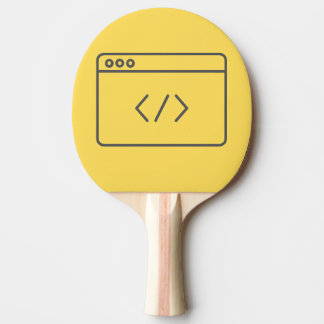 Ping Pong Paddle med kodning Pingisracket