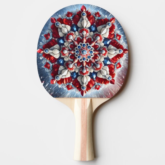 Ping pong paddle med norska Färg Pingisracket (Baksidan)