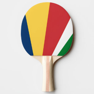 Ping pong paddle med Seychellerna Färg Pingisracket