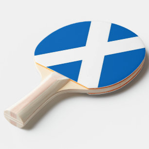 Ping pong paddle med Skottlands Flagga Pingisracket