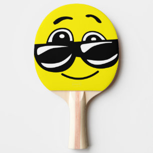 Ping-Pong Paddle med Smile Ansikte - HAMbWG Pingisracket