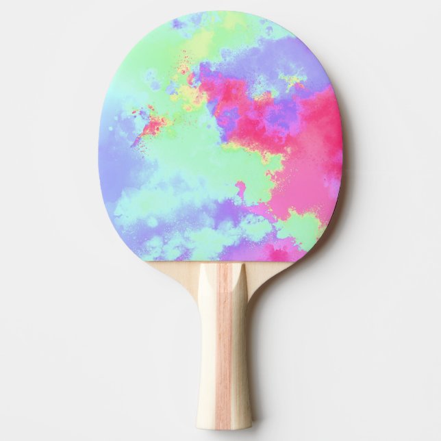 Ping Pong Paddle med sprejfärg Pingisracket (Framsidan)