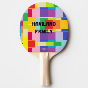 Ping-Pong Paddle - Multi-Färg Match HAMbyWG Pingisracket