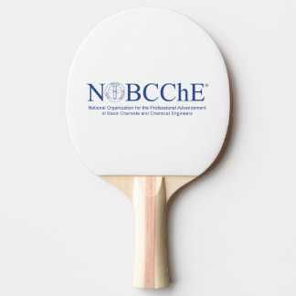 Ping Pong Paddle - NOBCChE-logotyp Pingisracket