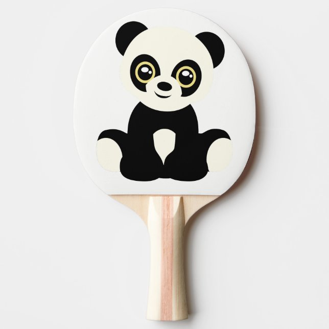 Ping Pong Paddle. Panda. Pingisracket (Framsidan)