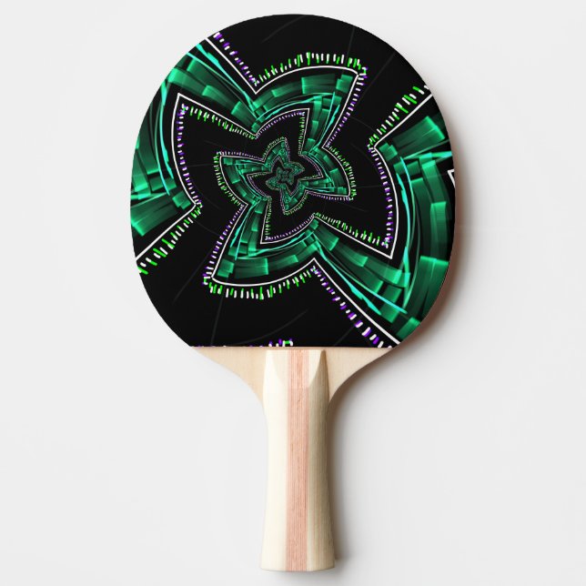 Ping pong Paddle skapat av Jimette Design Pingisracket (Framsidan)