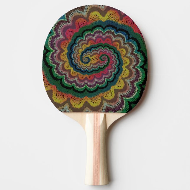 Ping pong Paddle skapat av Jimette Design Pingisracket (Framsidan)