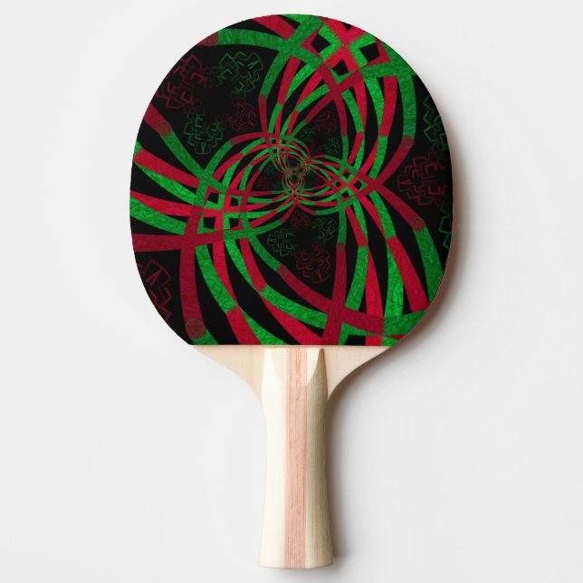 Ping pong Paddle skapat av Jimette Design Pingisracket (Framsidan)