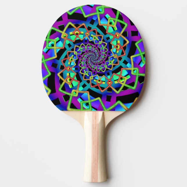 Ping pong Paddle skapat av Jimette Design Pingisracket (Framsidan)