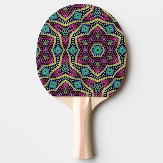 Ping pong Paddle skapat av Jimette Design Pingisracket (Framsidan)