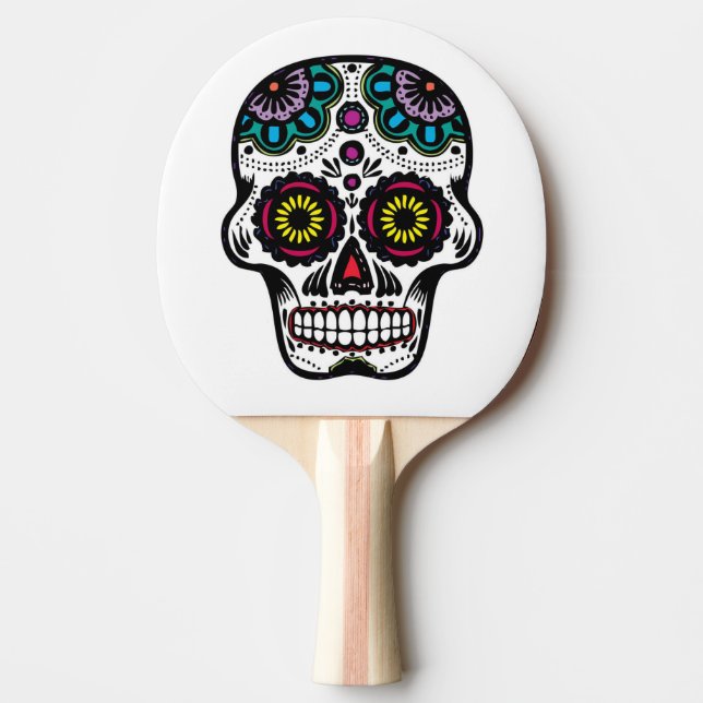 Ping Pong Paddle/Skull Pingisracket (Framsidan)
